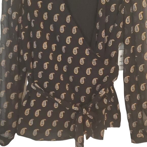 INC Wrap Blouse - Picture 10 of 10